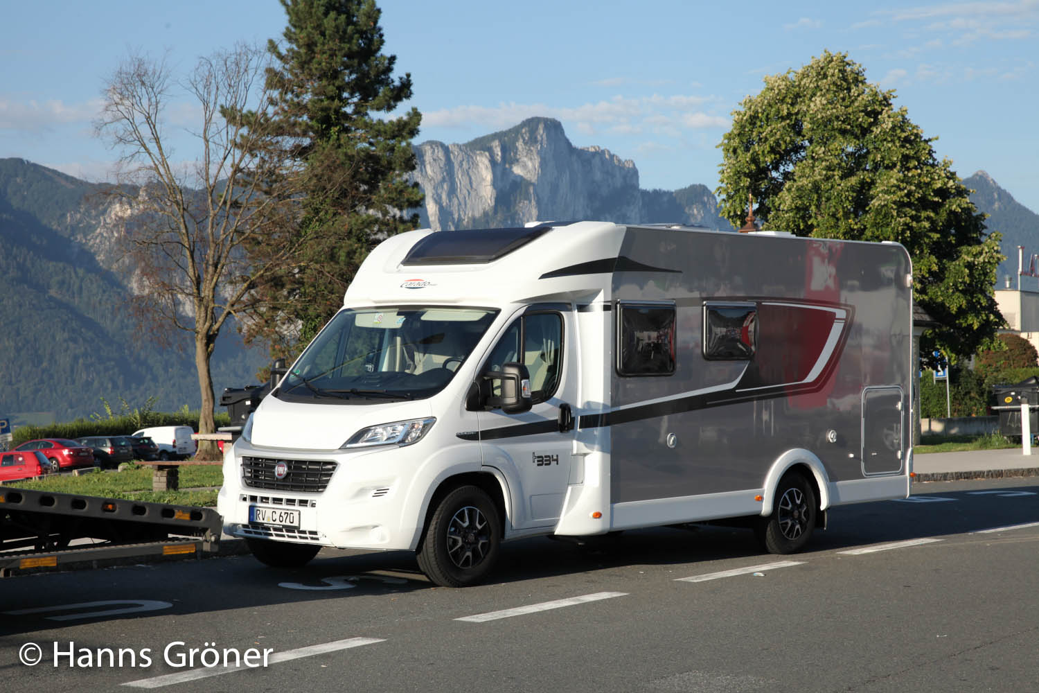 Raststätte Mondsee Carado T334 (Foto: Hanns Gröner)