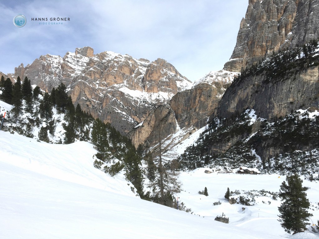 Abfahrt vom Lagazuoi nach Armentarola (Foto: Hanns Gröner)