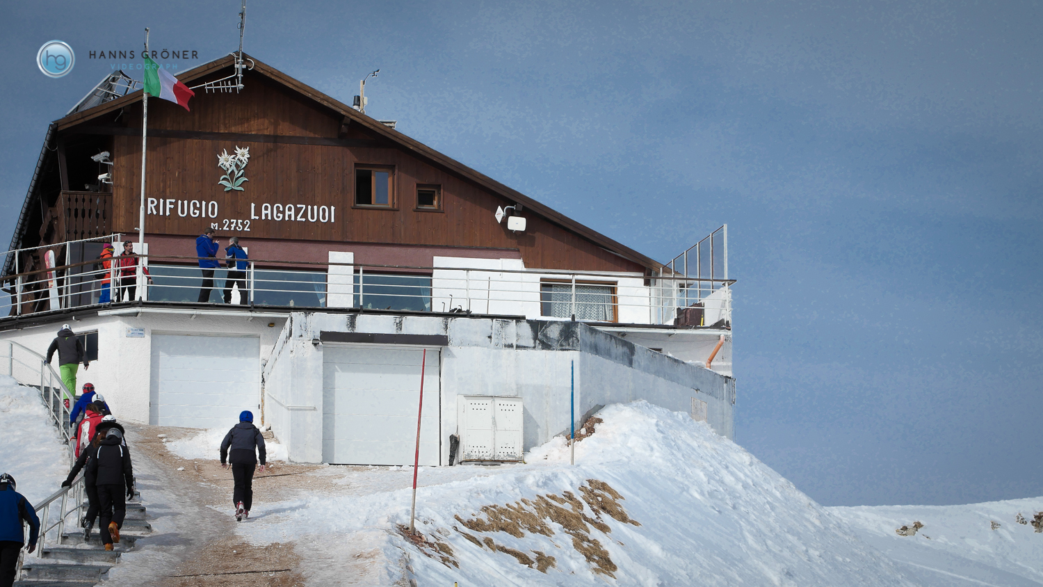 Lagazuoi - Rifugio (Foto: Hanns Gröner)