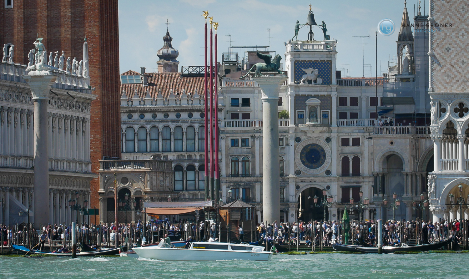 Venedig | Uhrturm Torre dell'Orologio (Foto: Hanns Gröner)