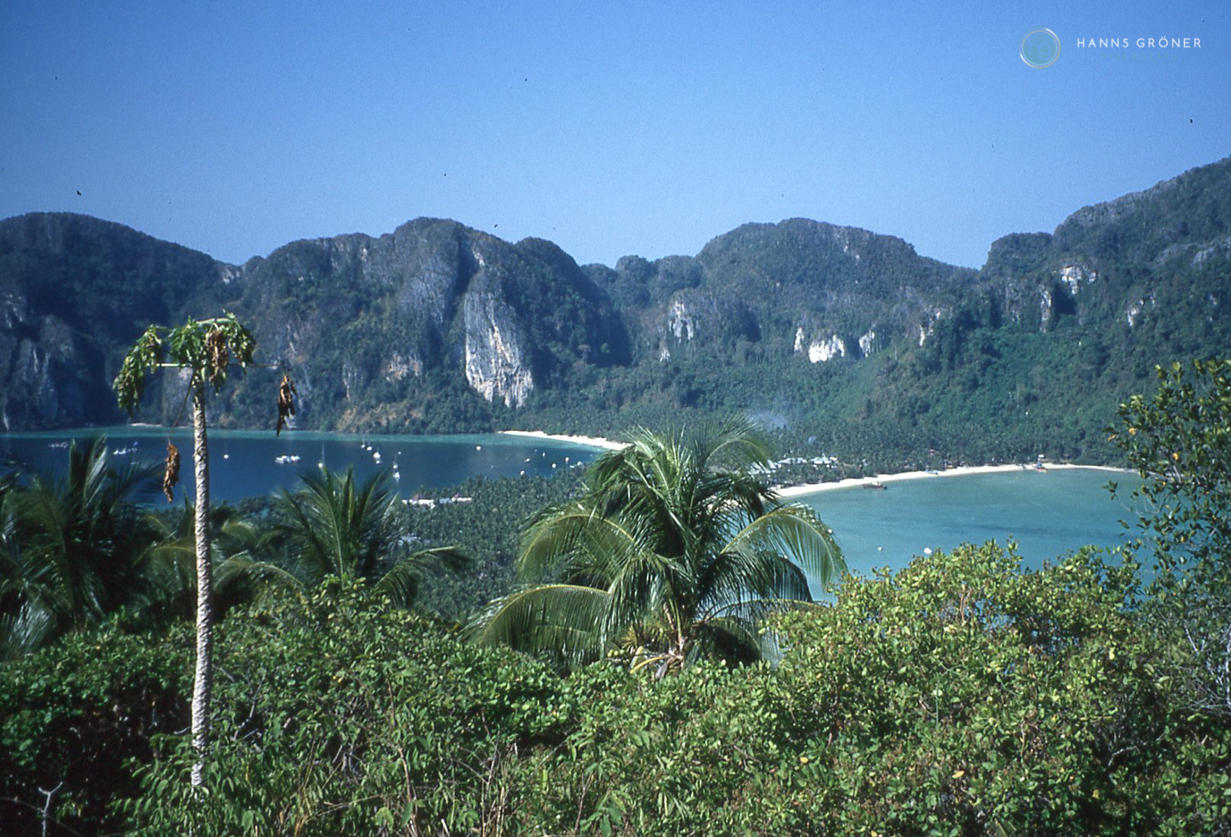 Blick vom View Point auf Ko Phi Phi Don (1997)
