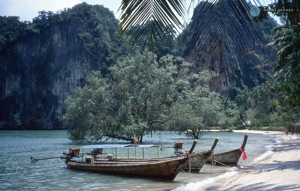Railay Beach (1997, Foto: Hanns Gröner)