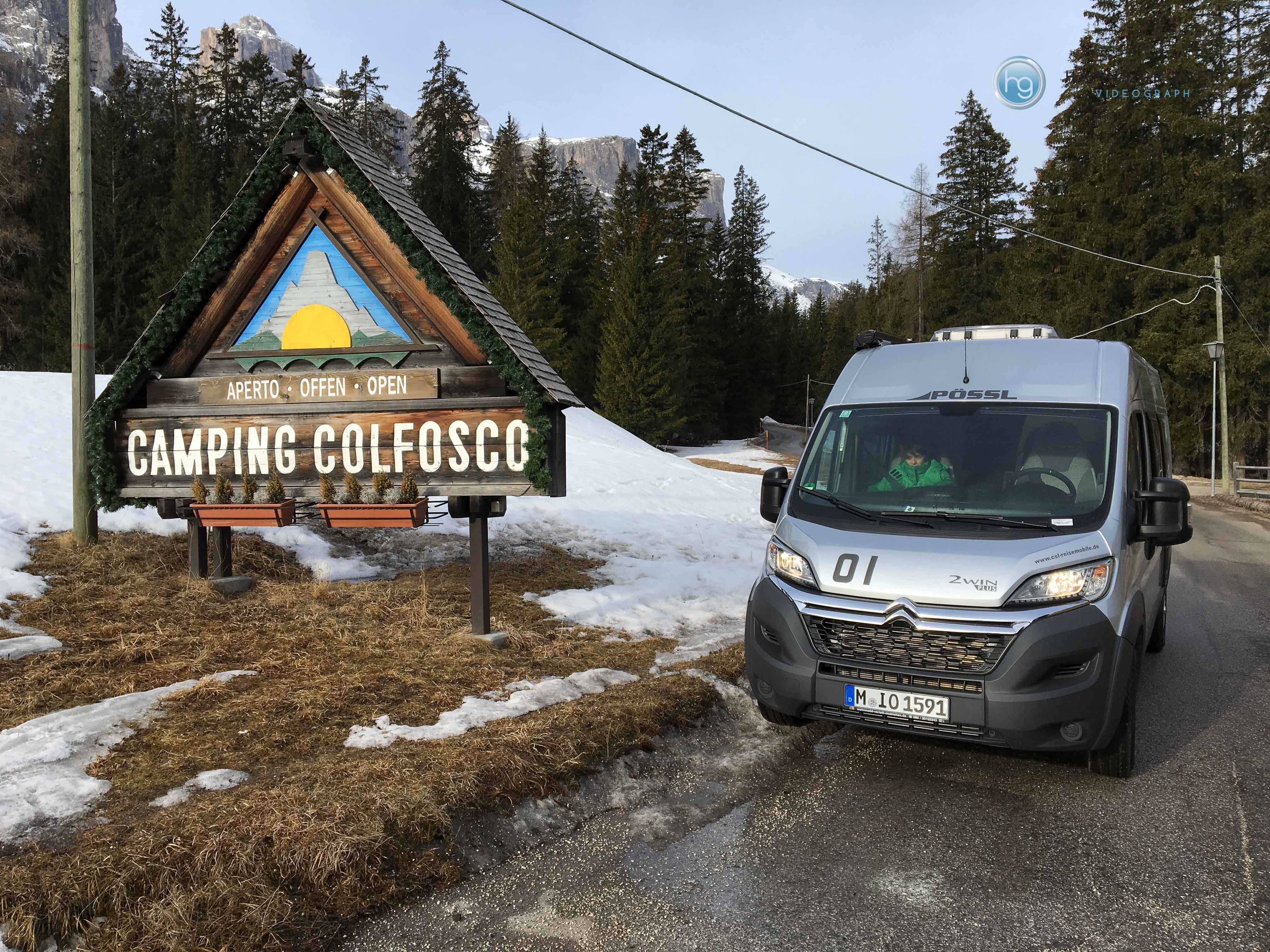 Corvara, Camping Colfosco 2018 (Foto: Hanns Gröner)