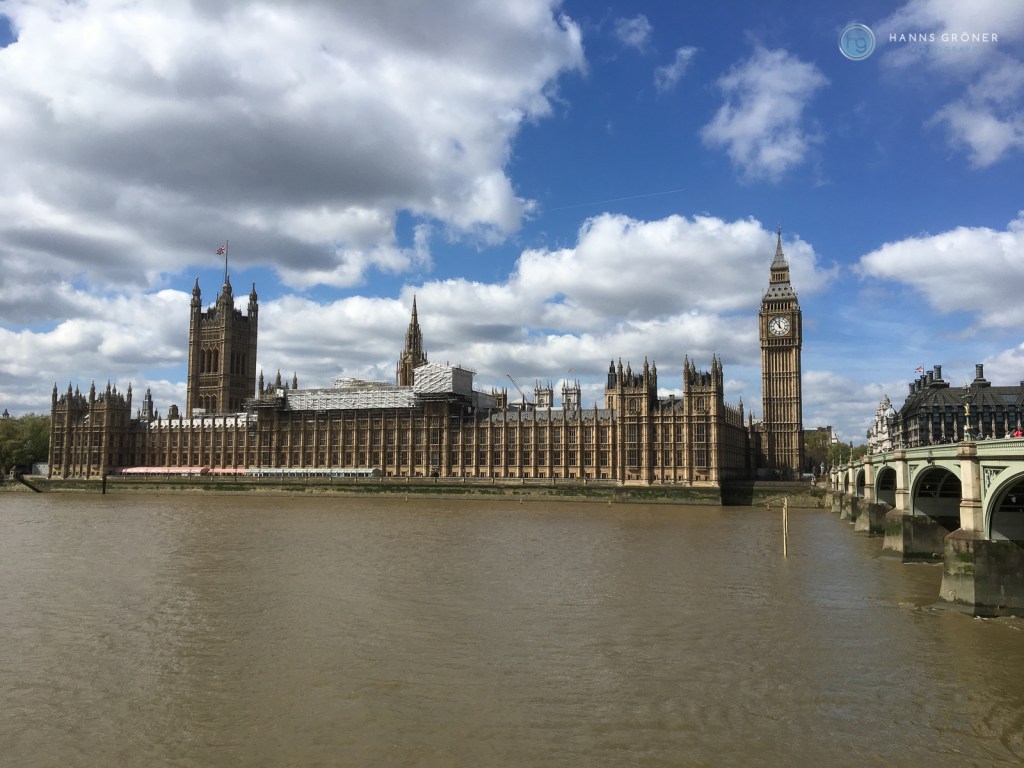 London Westminster Palace mit Big Ben (Foto: Hanns Gröner)