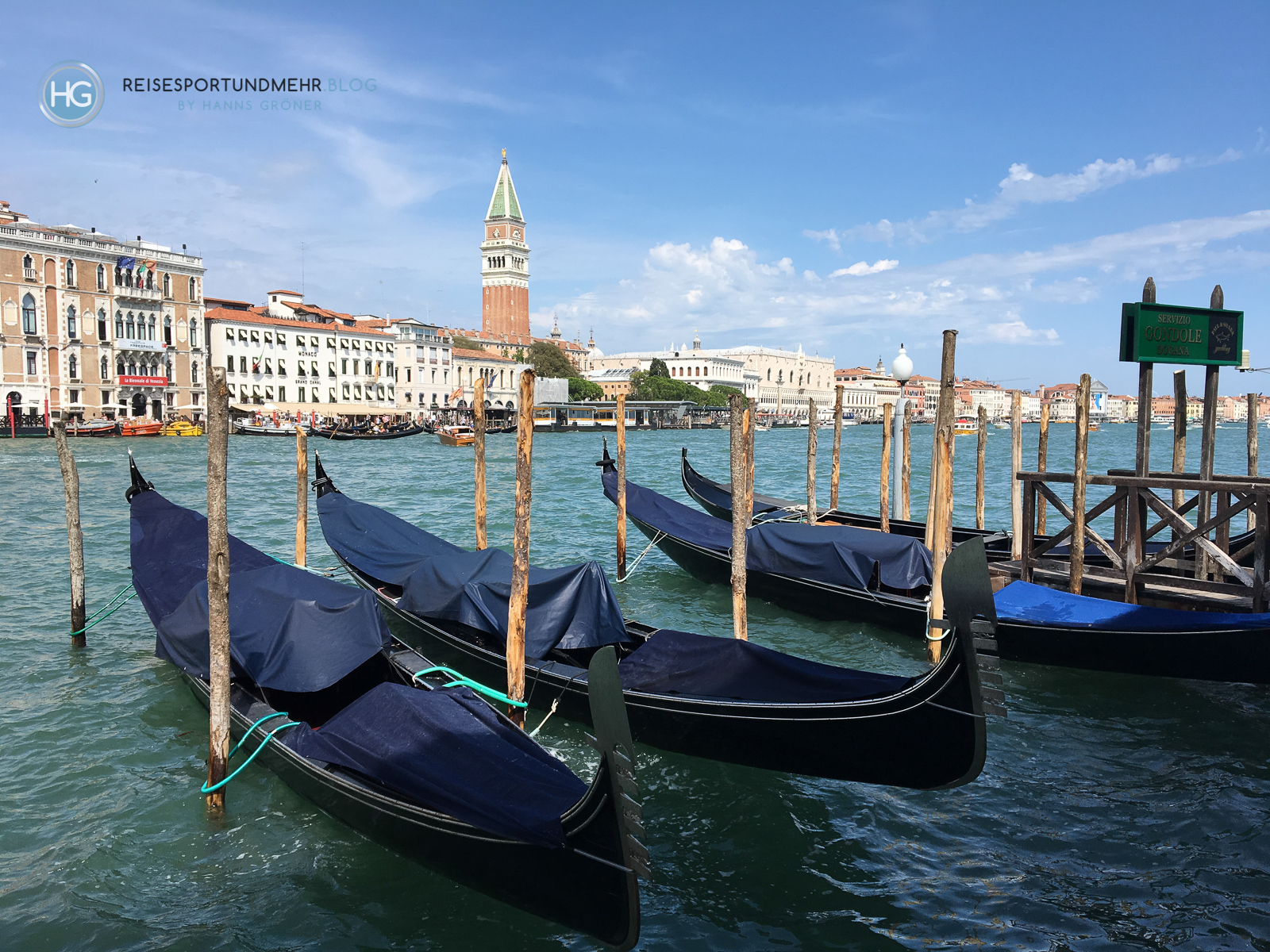 Venedig - Blick von Santa Maria della Salute auf San Marco und den Dogenpalast (Foto: Hanns Gröner)