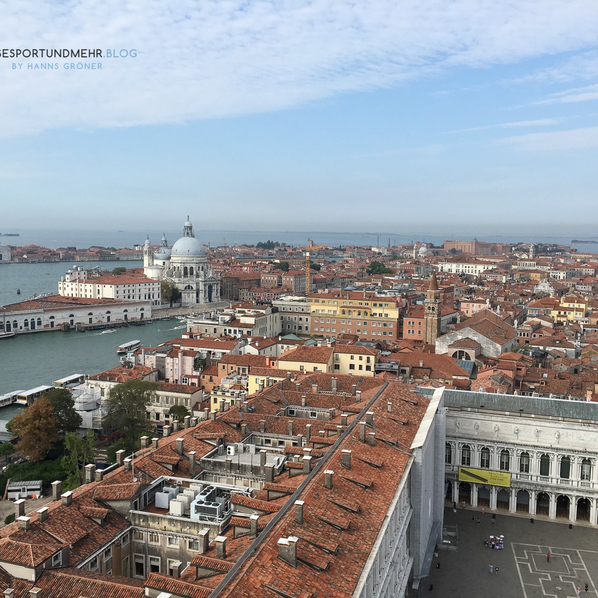 Blick vom Glockenturm San Marco auf Venedig (Foto: Hanns Gröner)