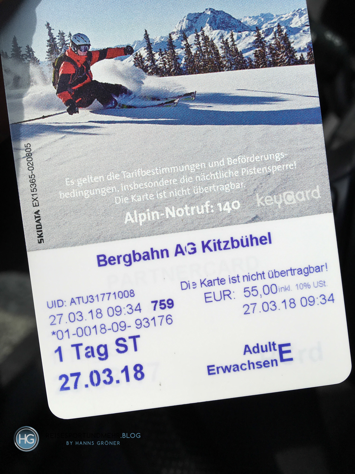 Kitzbühel am 27.3.18 (Foto: Hanns Gröner)