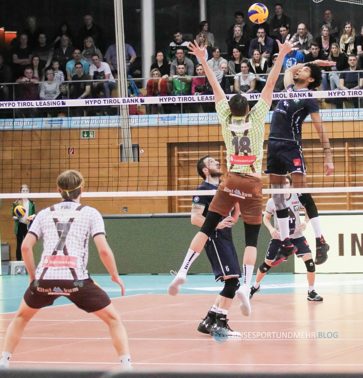 Alpen Volleys Haching - TSV Herrsching 11.2.2018 - Foto: Hanns Gröner