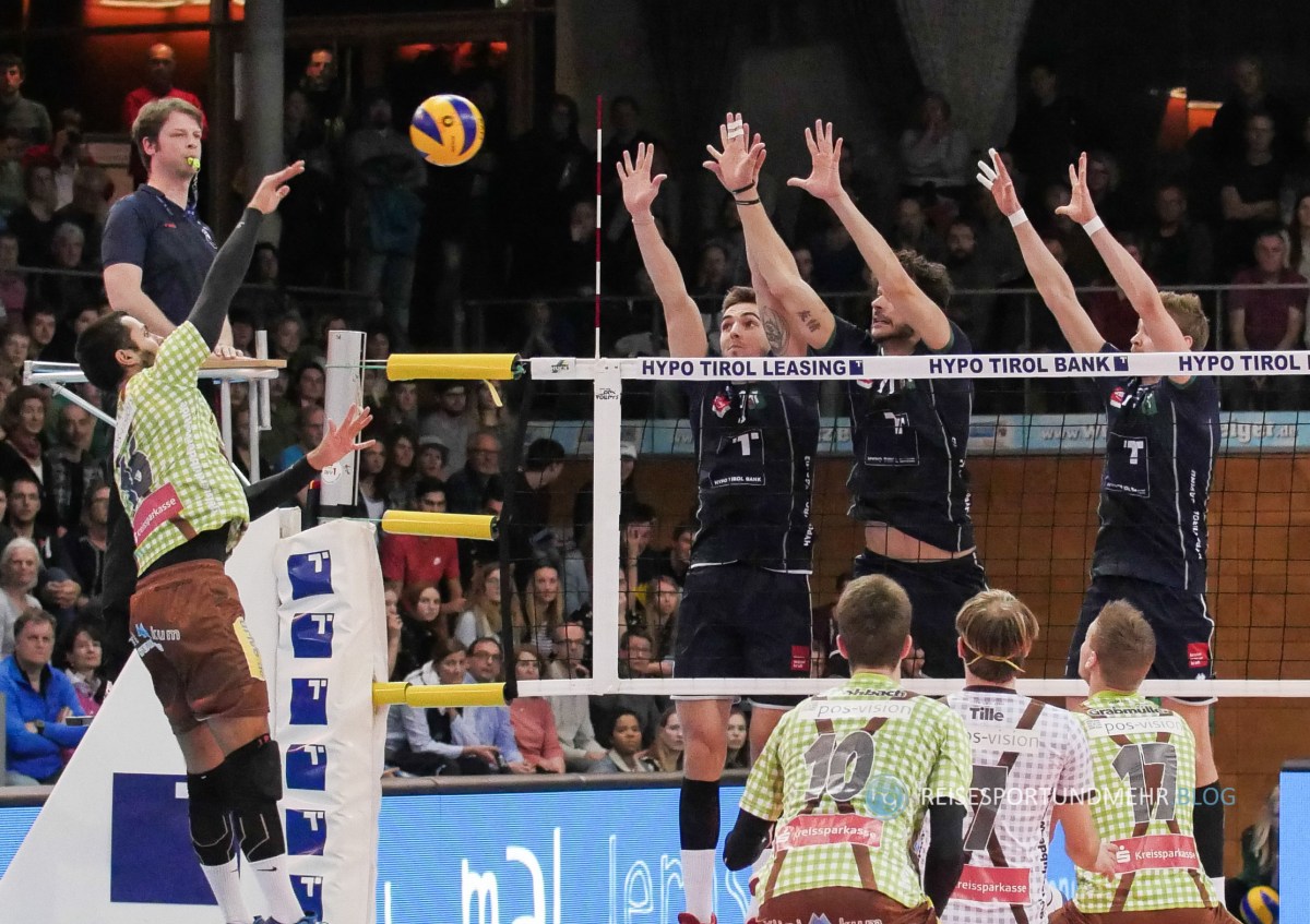 Alpen Volleys Haching - TSV Herrsching 11.2.2018 - Foto: Hanns Gröner