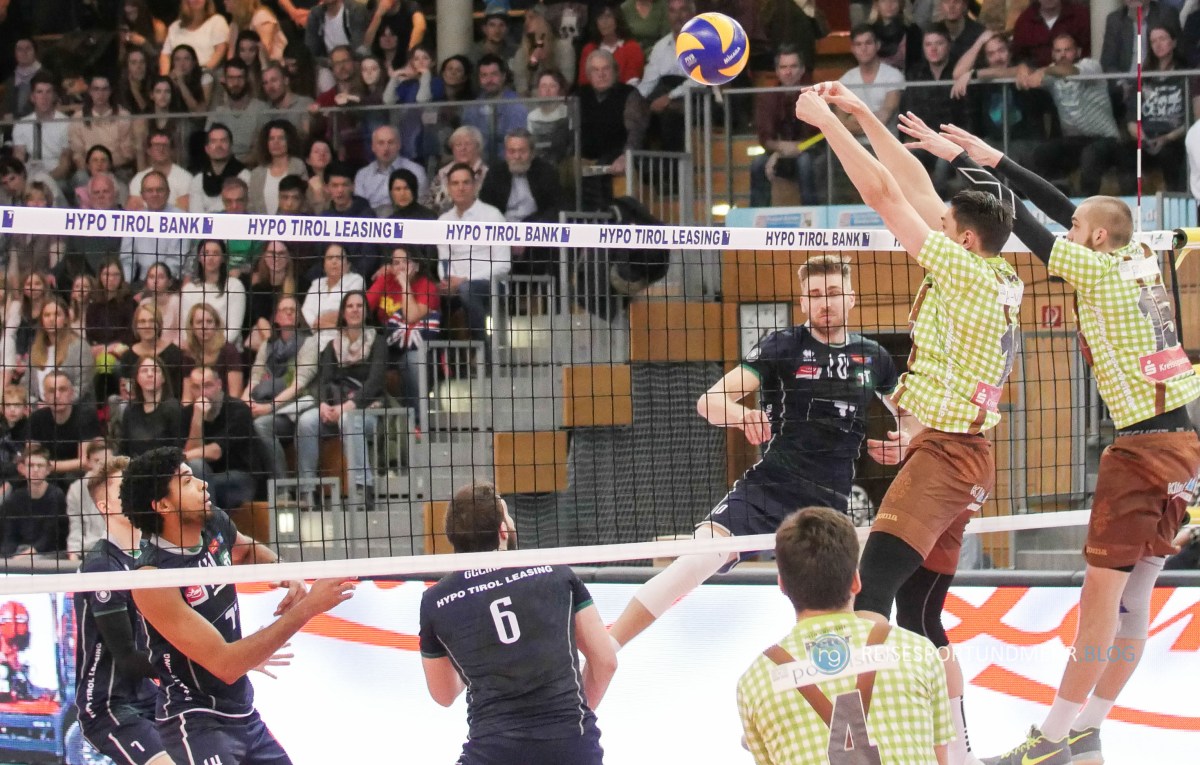 Alpen Volleys Haching - TSV Herrsching 11.2.2018 - Foto: Hanns Gröner