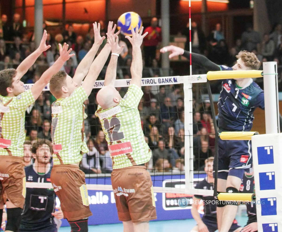 Alpen Volleys Haching - TSV Herrsching 11.2.2018 - Foto: Hanns Gröner
