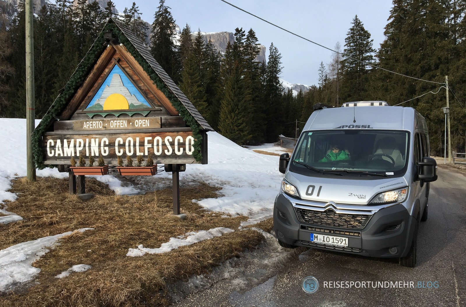 Dolomitenreise mit dem Wohnmobil im März 2017 | Foto: Hanns Gröner