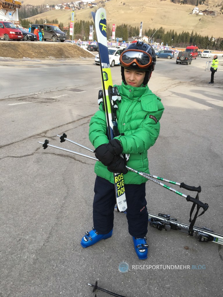 Dolomitenreise mit dem Wohnmobil im März 2017 - Boé Bahn Corvara | Foto: Hanns Gröner