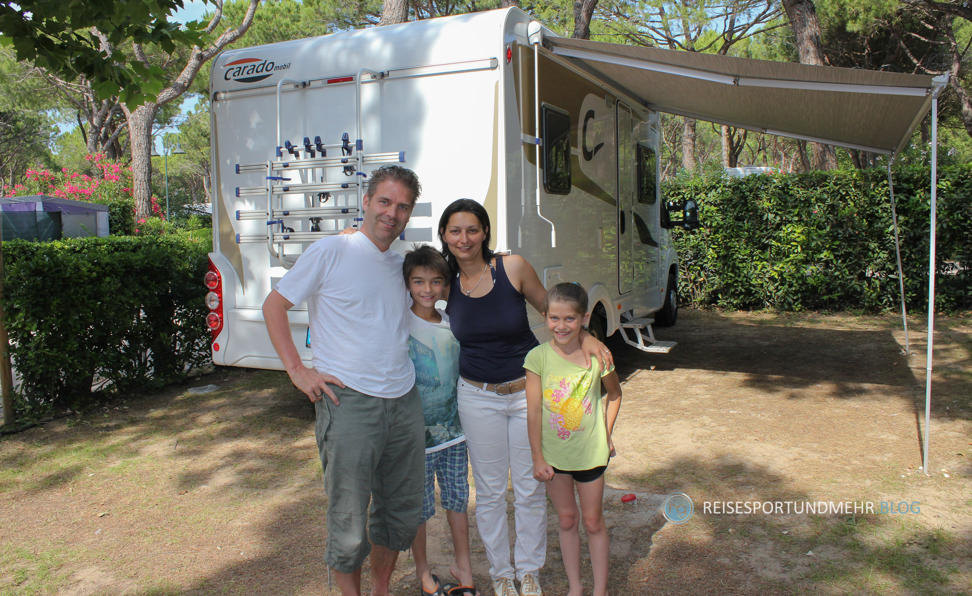 Unser erster Urlaub mit dem Wohnmobil (Foto: Hanns Gröner)