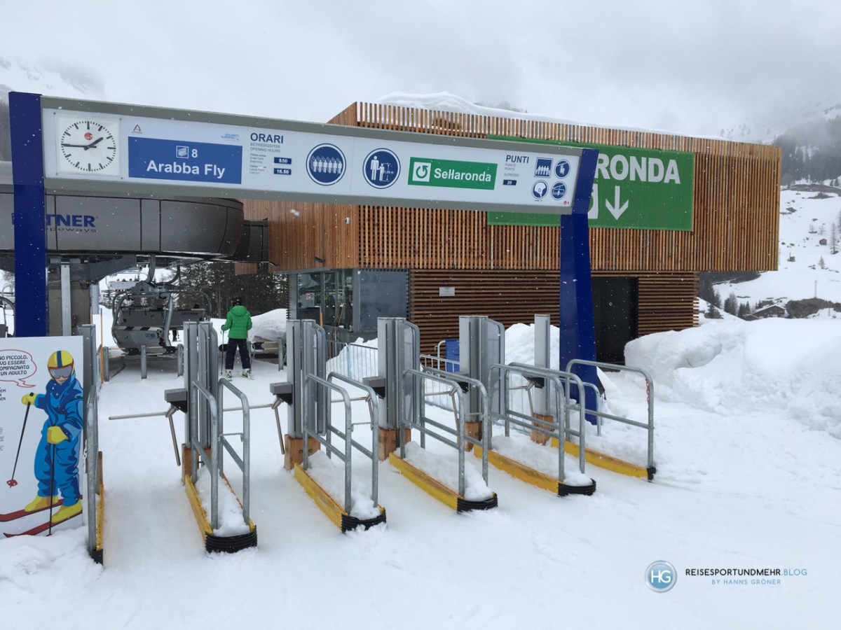 Verbindungslift Arabba Fly (Foto: Hanns Gröner)