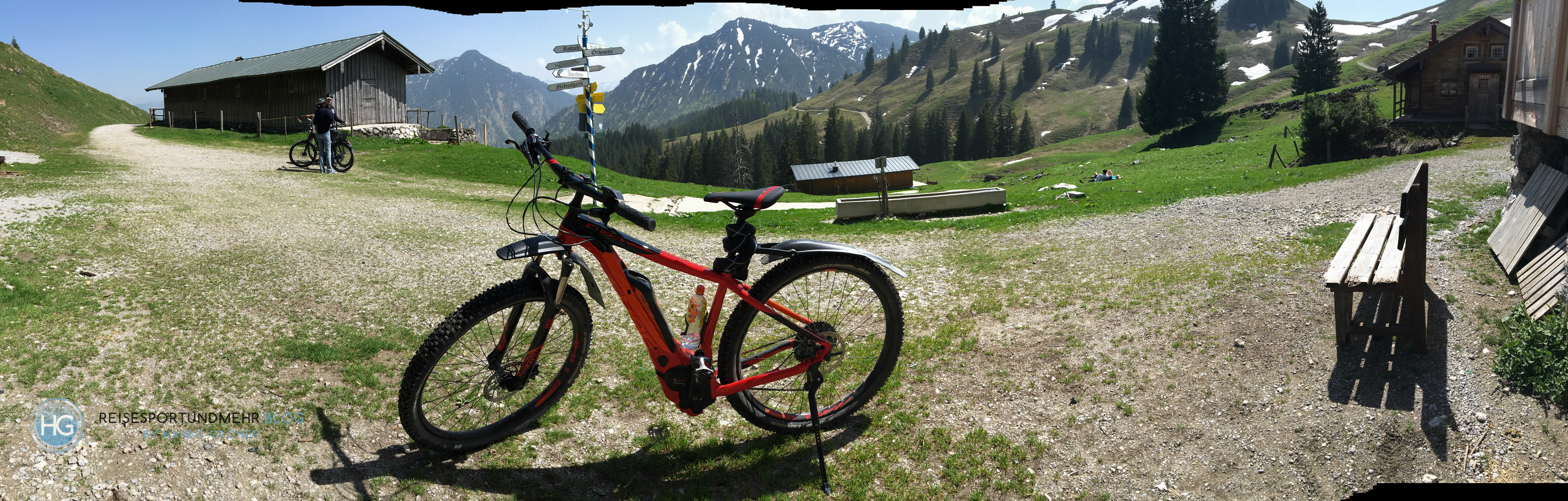 Mit dem eMTB vom Söllbachtal zur Aueralm (Foto: Hanns Gröner)