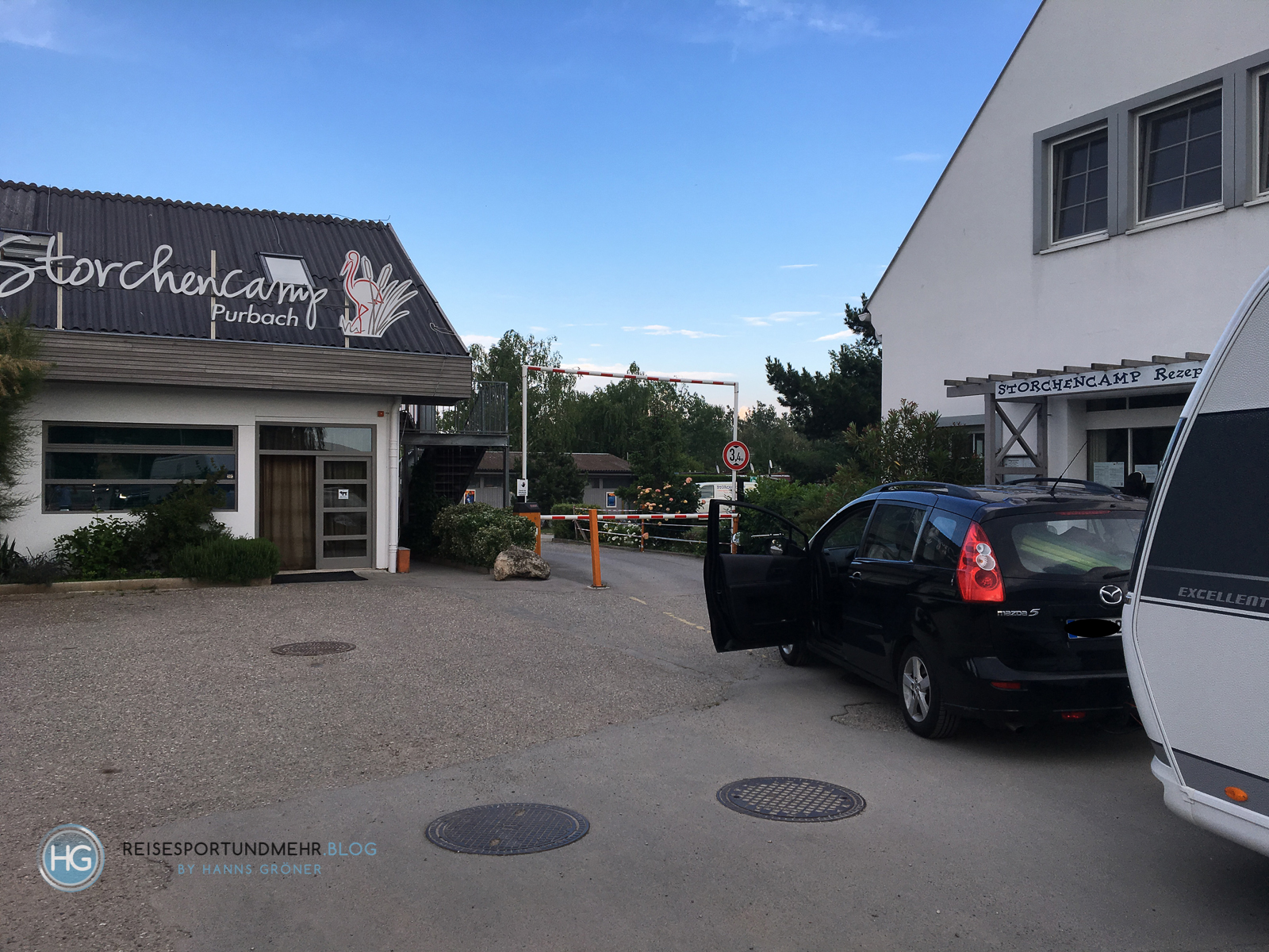 Storchencamp Purbach zwischen Rust und Neusiedl am See (Foto: Hanns Gröner)