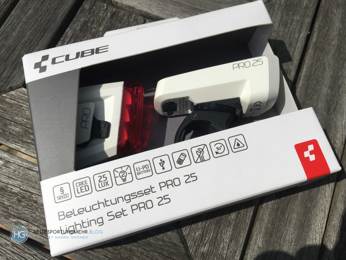 Cube Beleuchtungsset Pro 25 (Foto: Hanns Gröner)