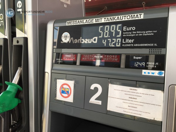 Tankstelle bei Kufstein Süd (Foto: Hanns Gröner)