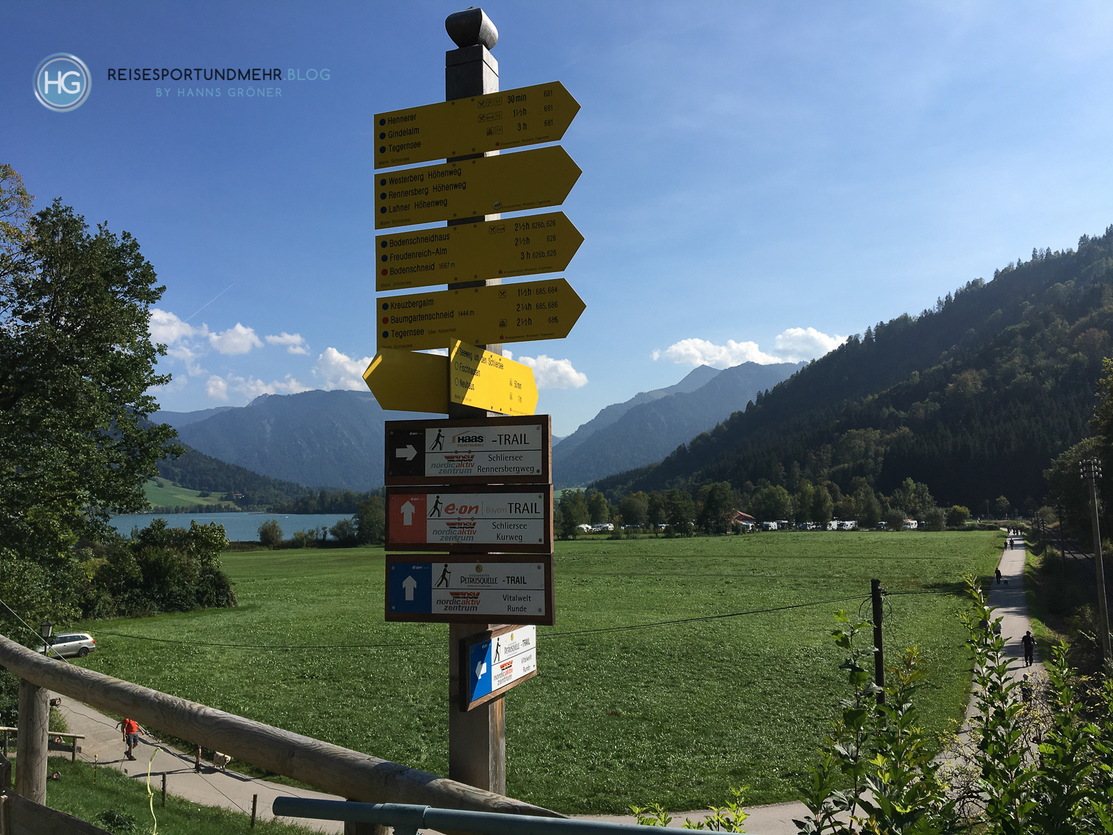 Schliersee - Tegernsee über die Kreuzbergalm (Foto: Hanns Gröner)