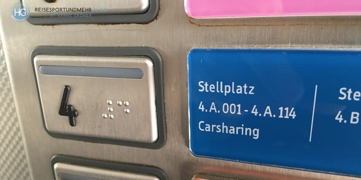 Flughafen Düsseldorf Parkplatz P7 (Foto: Hanns Gröner)