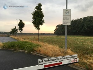Car2Go Parkplatz Monheim am Rhein (Foto: Hanns Gröner)