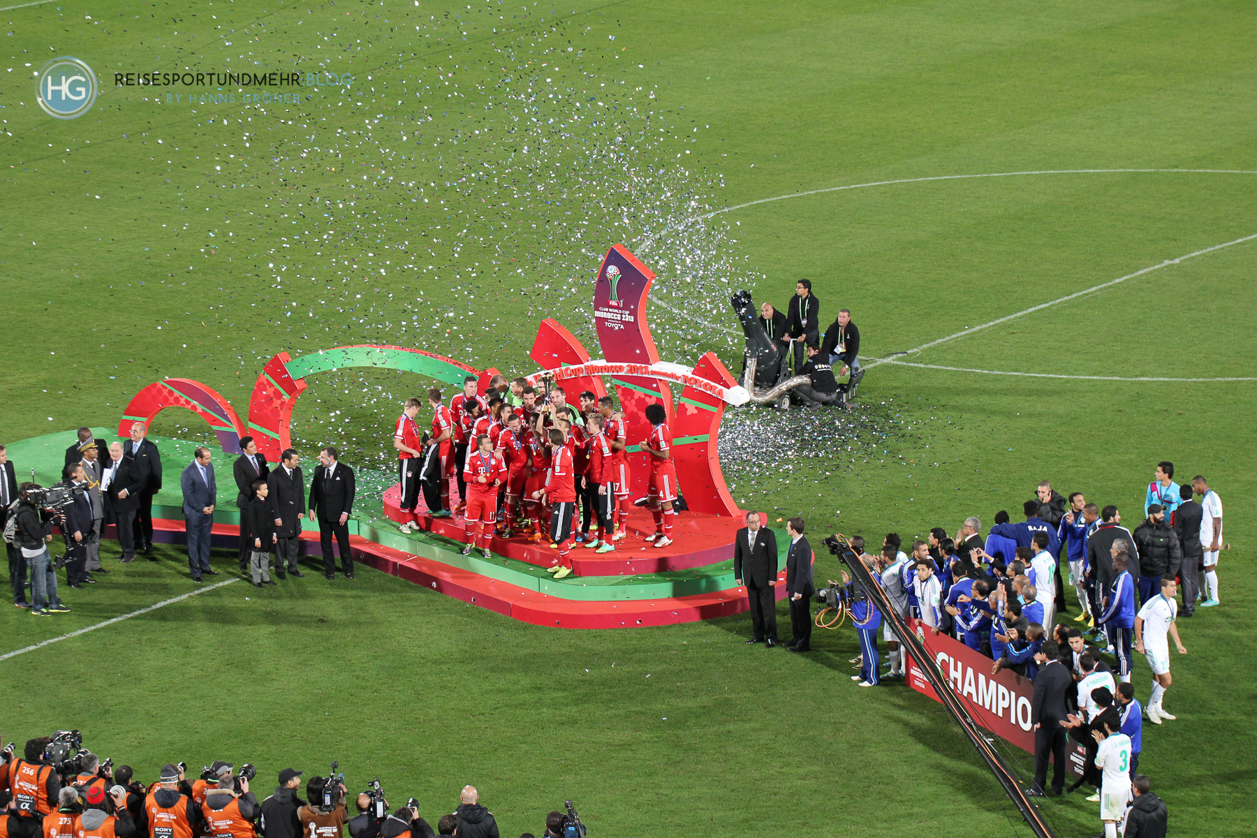 FIFA Klub WM Finale 2013 in Marrakesch 2013 (Foto: Hanns Gröner)