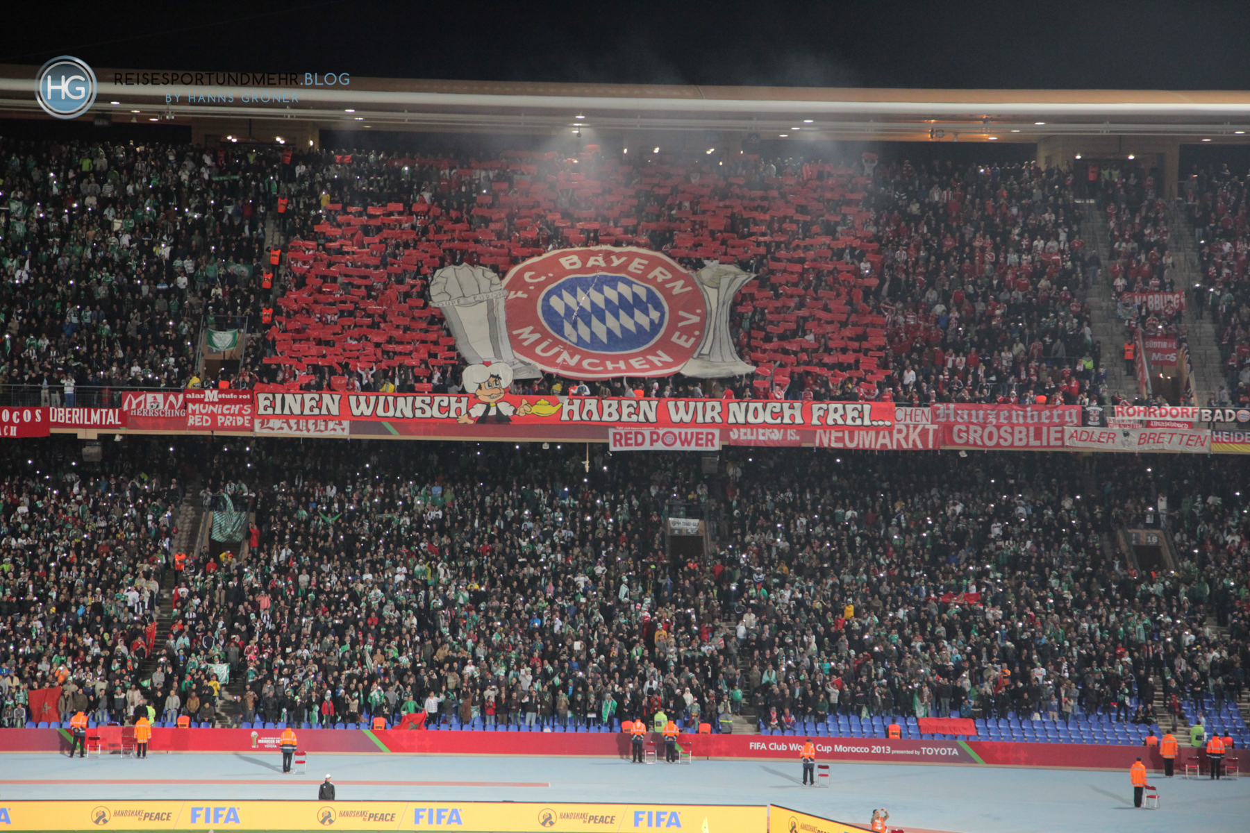 Weltpokalfinale Marrakesch 2013 im Stade de Marrakech (Foto: Hanns Gröner)