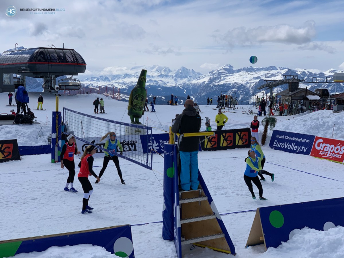Snowvolleyball am Kronplatz 2019 (Foto: Hanns Gröner)