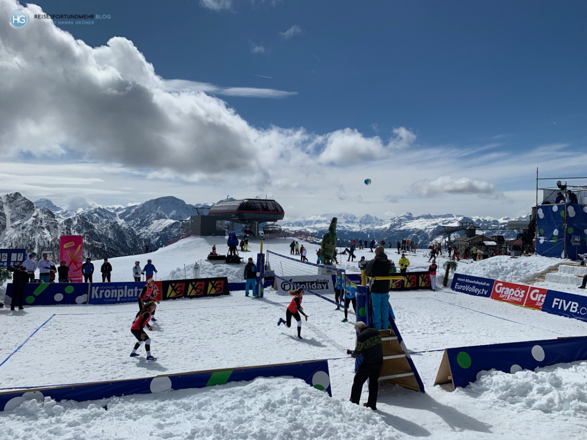 Snowvolleyball am Kronplatz 2019 (Foto: Hanns Gröner)