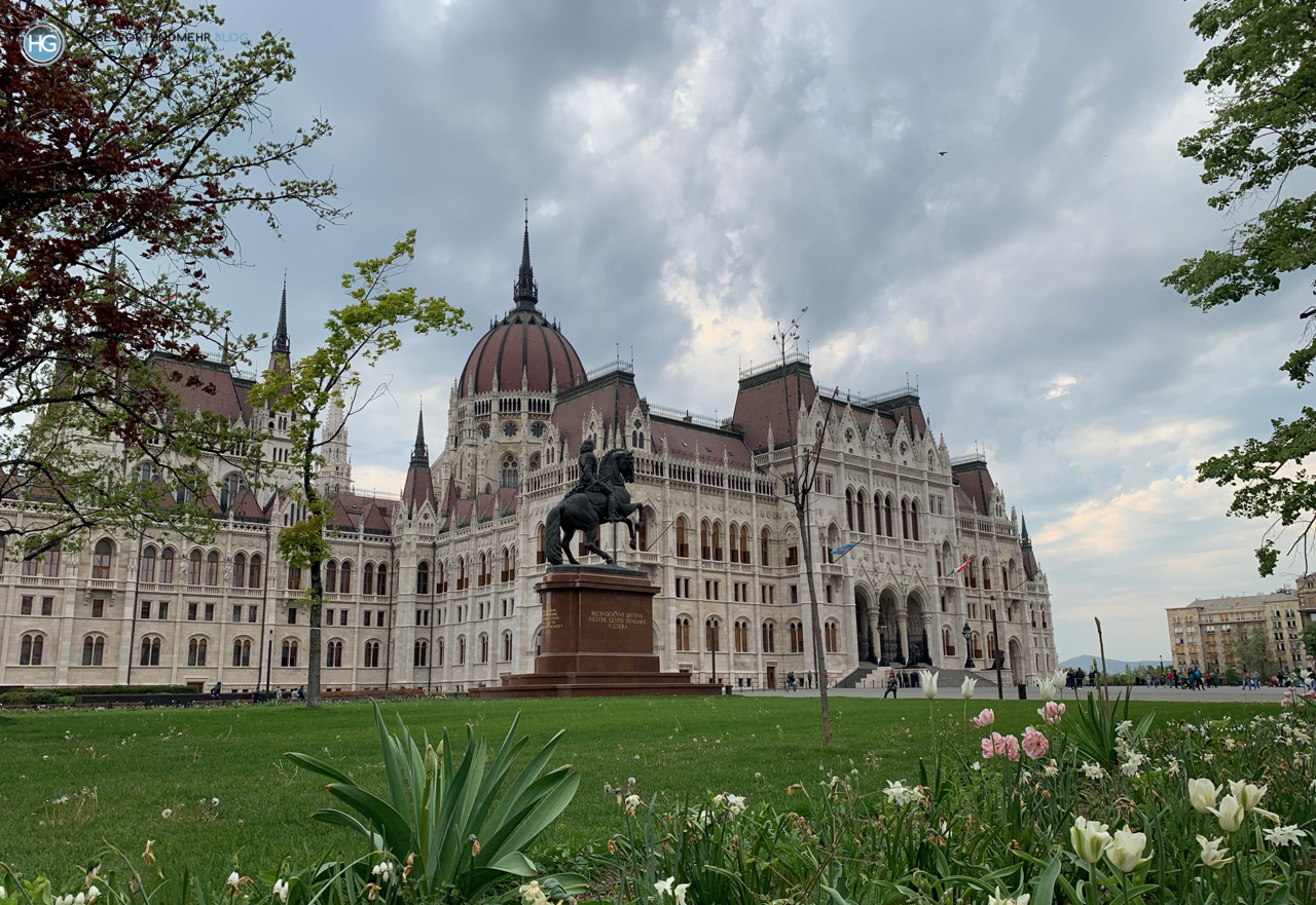 Budapest an Ostern 2019 - Parlament (Foto: Hanns Gröner)
