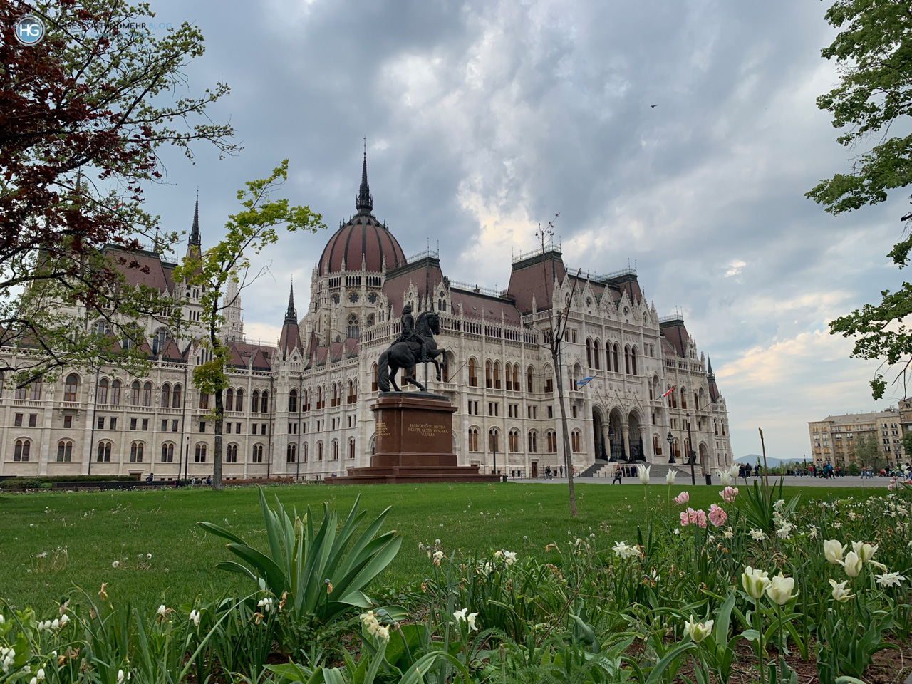 Budapest an Ostern 2019 - Parlament (Foto: Hanns Gröner)