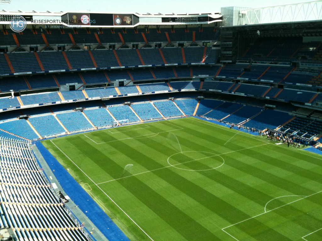 Estadio Santiago Bernabéu in Madrid 2010 (Foto: Hanns Gröner)