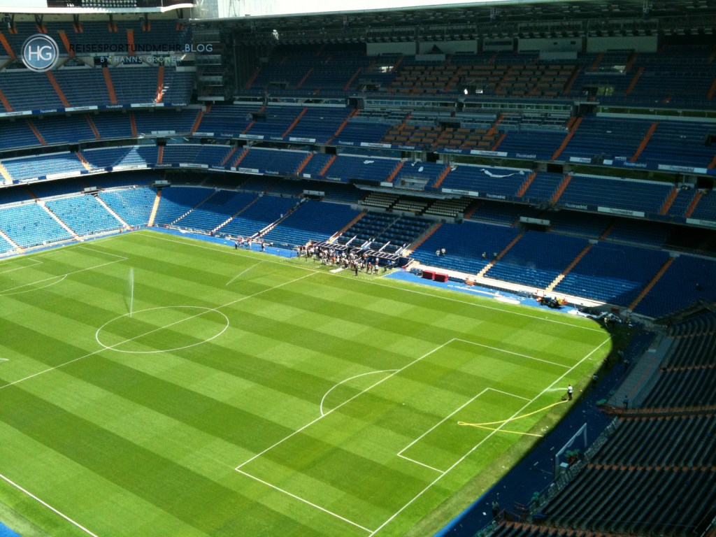Estadio Santiago Bernabéu in Madrid 2010 (Foto: Hanns Gröner)
