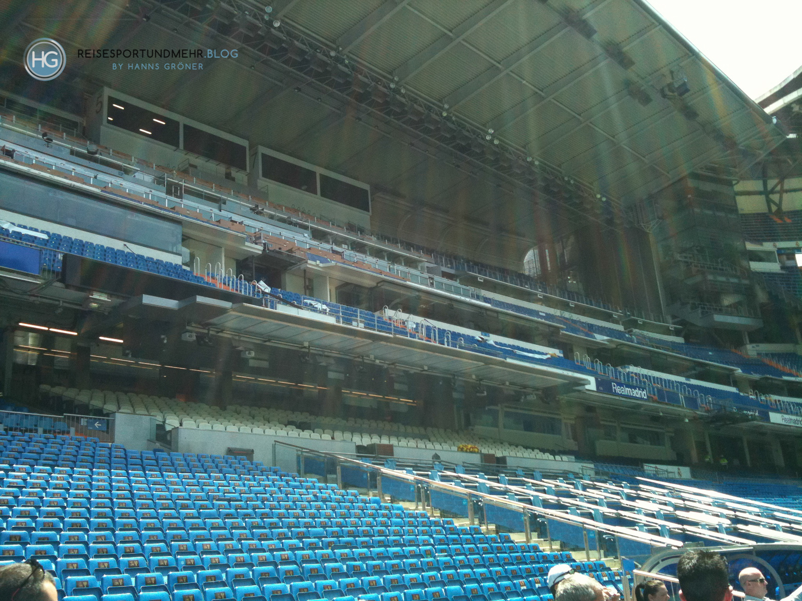 Estadio Santiago Bernabéu in Madrid 2010 (Foto: Hanns Gröner)