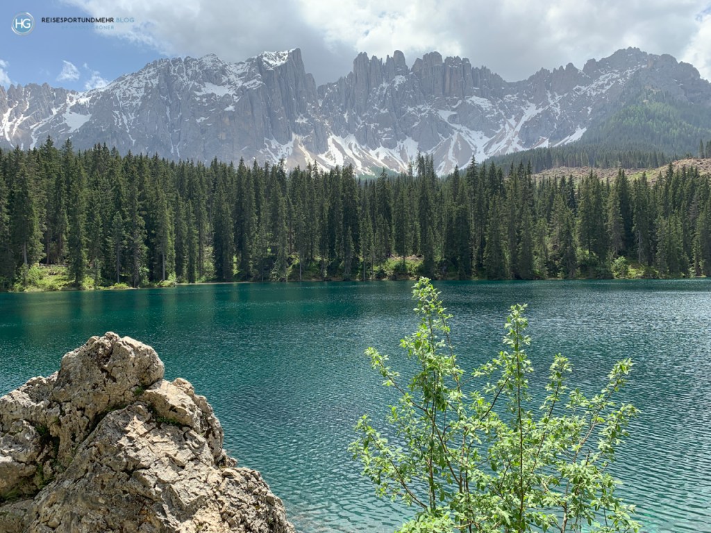 Karerpass Karersee Italienurlaub 2019 (Foto: Hanns Gröner)