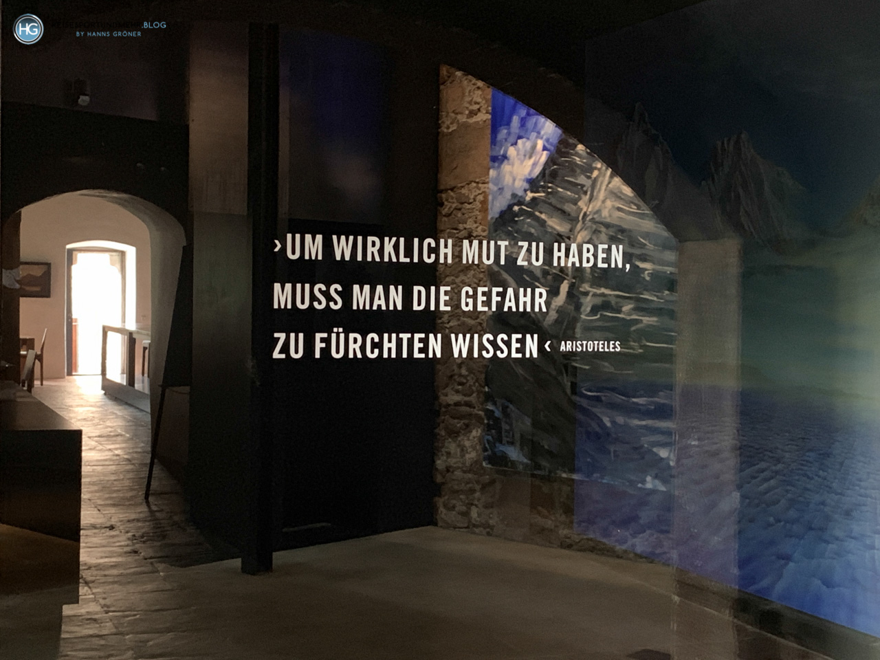 Messner Mountain Museum Firmian bei Bozen im Juni 2019 (Foto: Hanns Gröner)