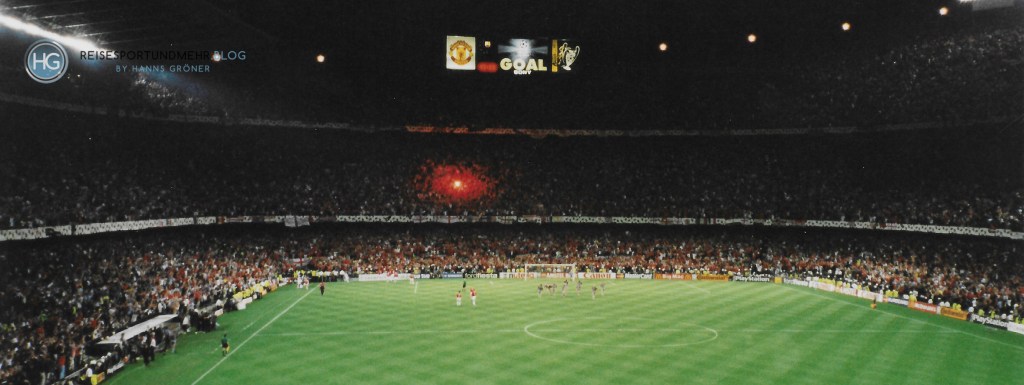 Barcelona 1999 - Champions League Finale FC Bayern - Manchester United (Foto: Hanns Gröner)