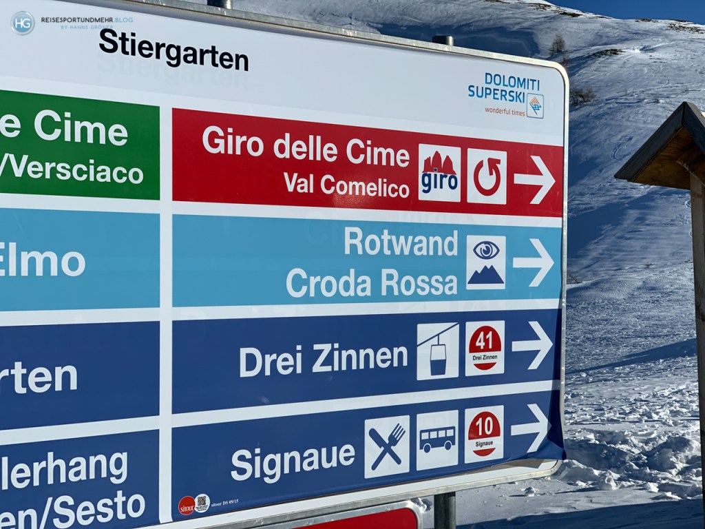 Skigebiet Drei Zinnen (Foto: Hanns Gröner)