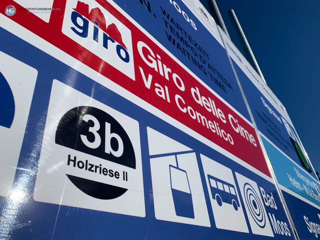 Skigebiet Drei Zinnen - Abfahrt Holzriese (Foto: Hanns Gröner)