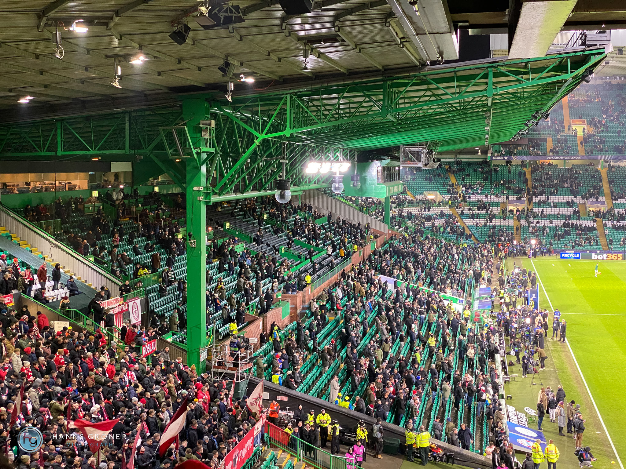Glasgow Celtic Park im Februar 2025 (Foto: Hanns Gröner)