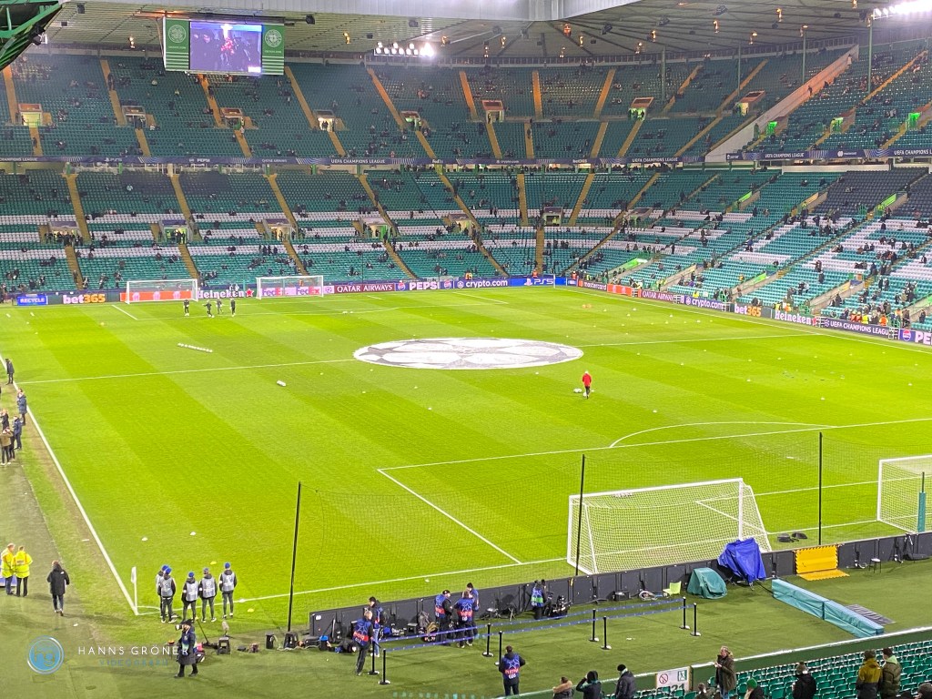 Glasgow Celtic Park im Februar 2025 (Foto: Hanns Gröner)