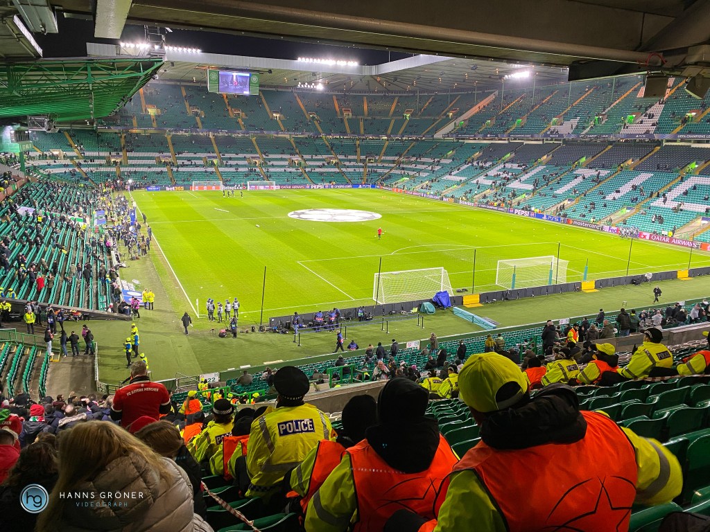 Glasgow Celtic Park im Februar 2025 (Foto: Hanns Gröner)