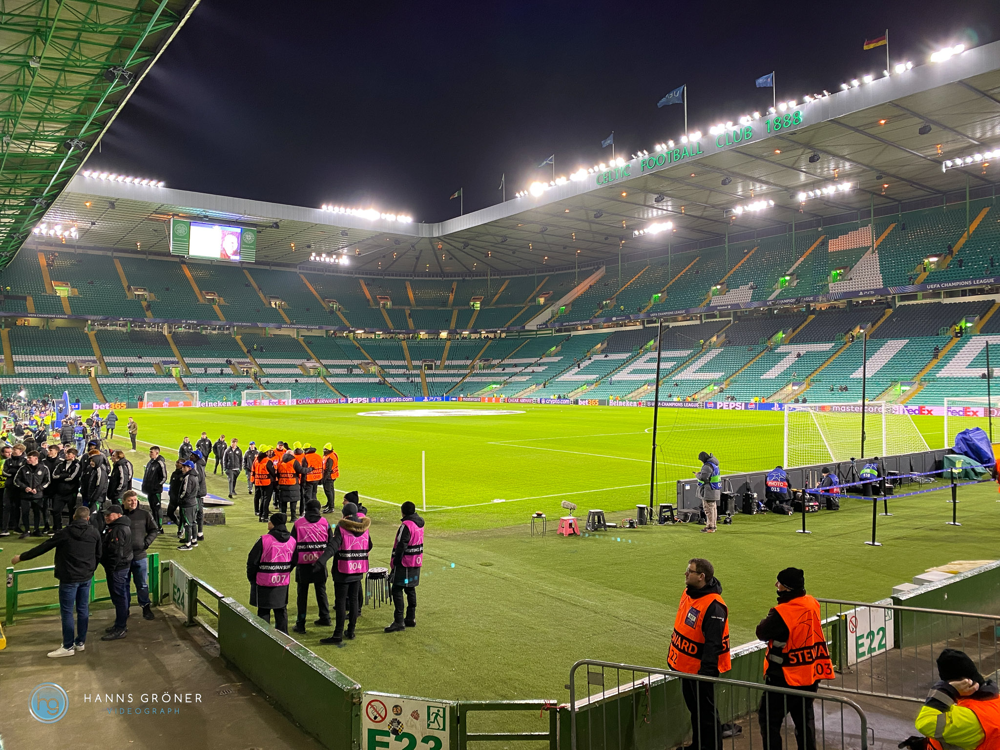 Glasgow Celtic Park im Februar 2025 (Foto: Hanns Gröner)