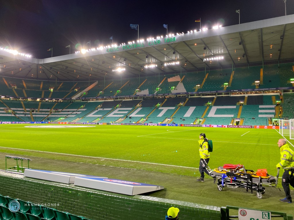 Glasgow Celtic Park im Februar 2025 (Foto: Hanns Gröner)