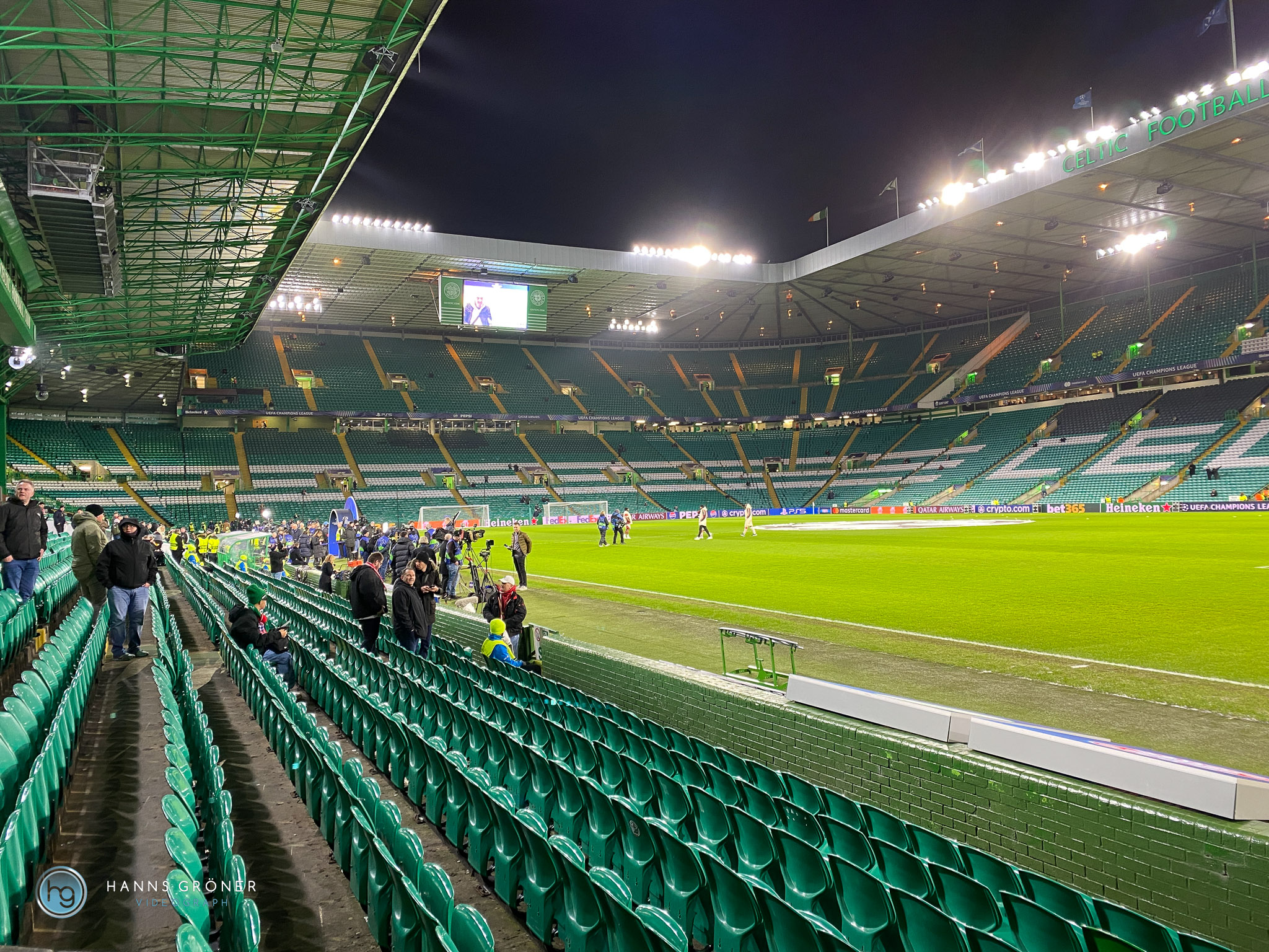 Glasgow Celtic Park im Februar 2025 (Foto: Hanns Gröner)