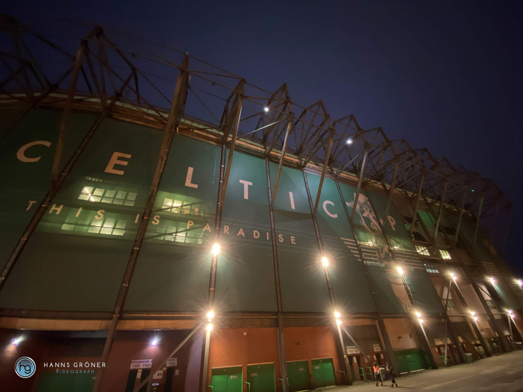 Glasgow Celtic Park im Februar 2025 (Foto: Hanns Gröner)