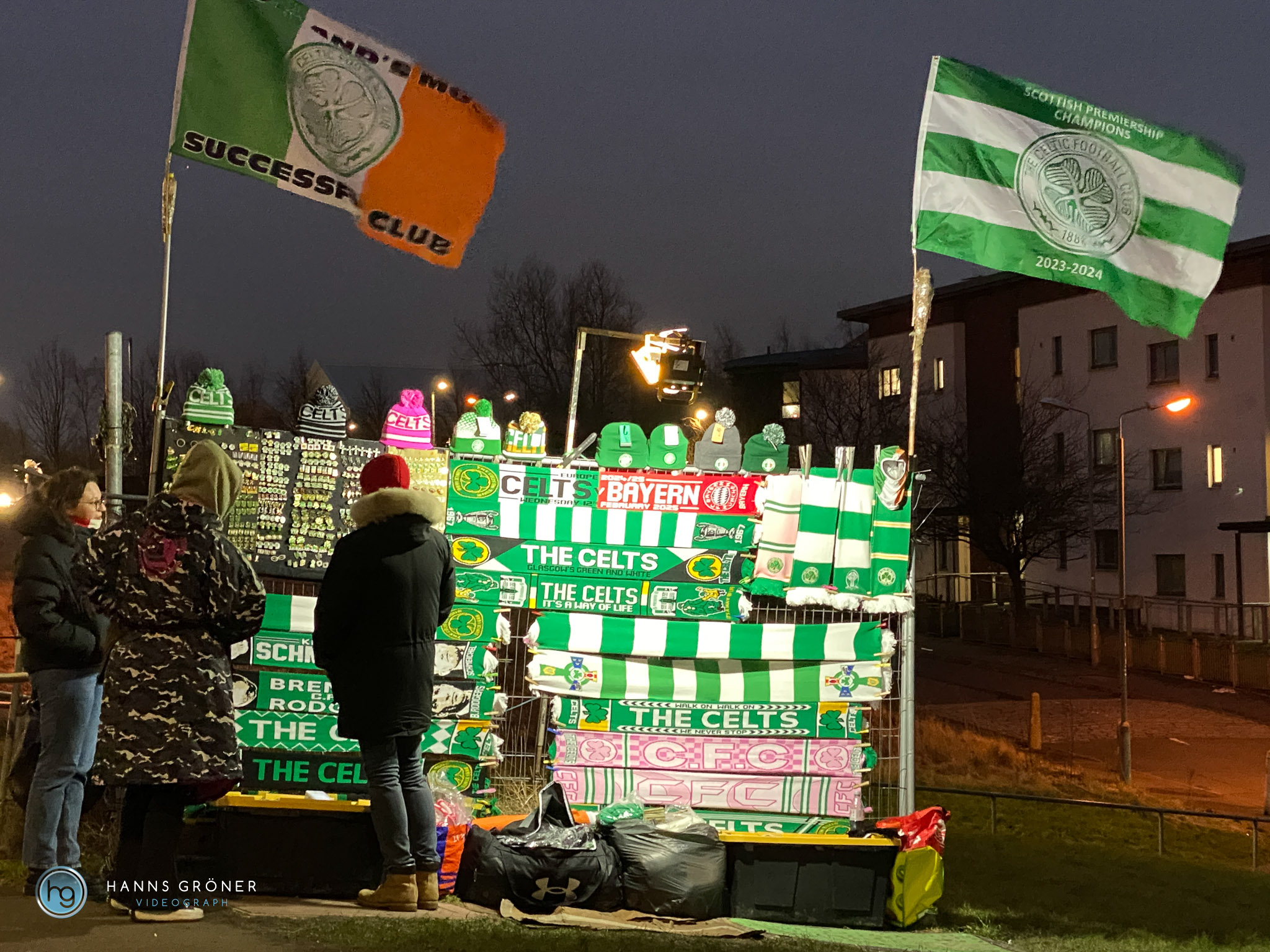 Glasgow Celtic Park im Februar 2025 (Foto: Hanns Gröner)