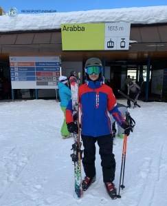 Dolomiten im Dezember 2019 - Talstation der Porta Vescovo (Foto: Hanns Gröner)