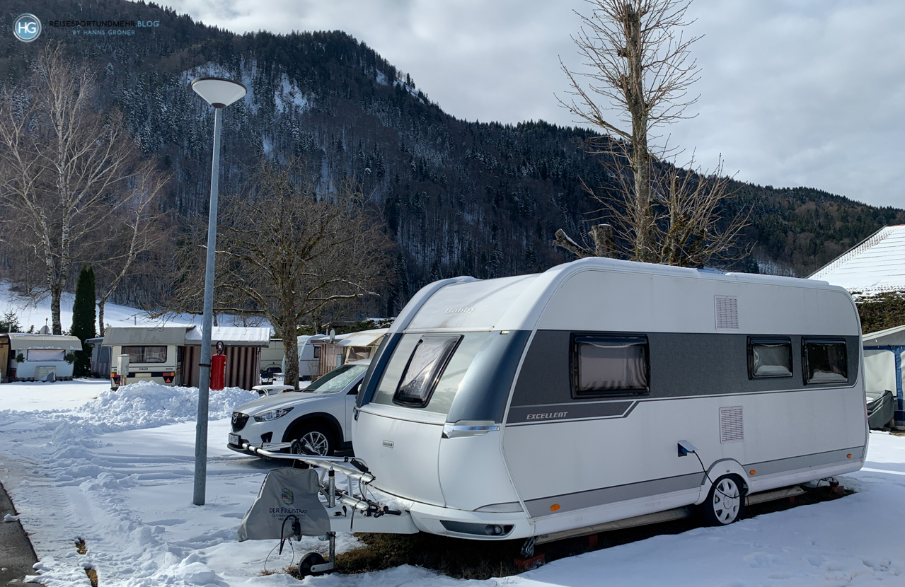 Wintercamping Weissach (Foto: Hanns Gröner)